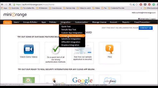 Integration with google apps API смотреть онлайн
