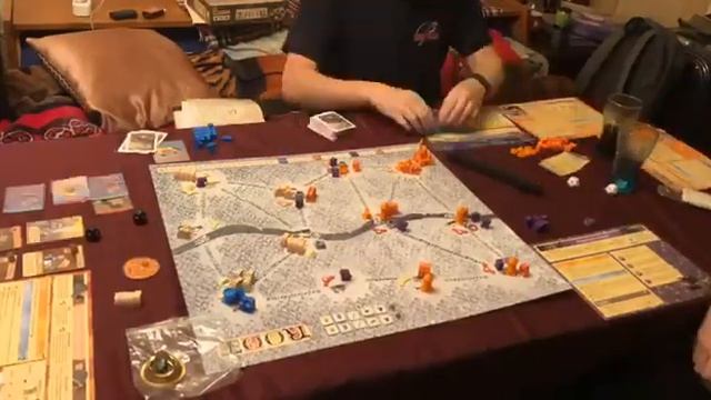 Настольный Таймлапс. Игра "Root.Корни".Зимняя карта.Boardgame Timelapse смотреть онлайн