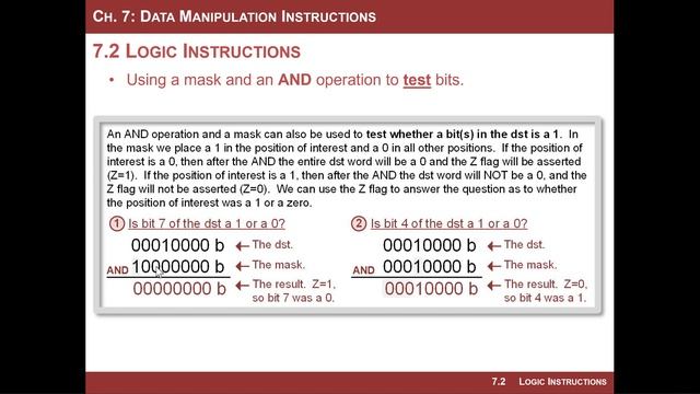 7.2 - MSP430 Logic Instructions (INV, AND, OR, XOR) + Bit Masking смотреть онлайн
