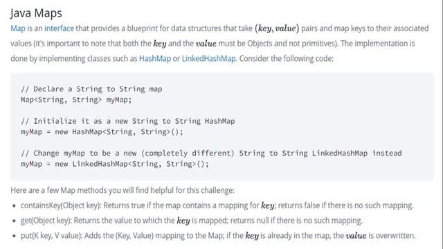 Java Maps смотреть онлайн