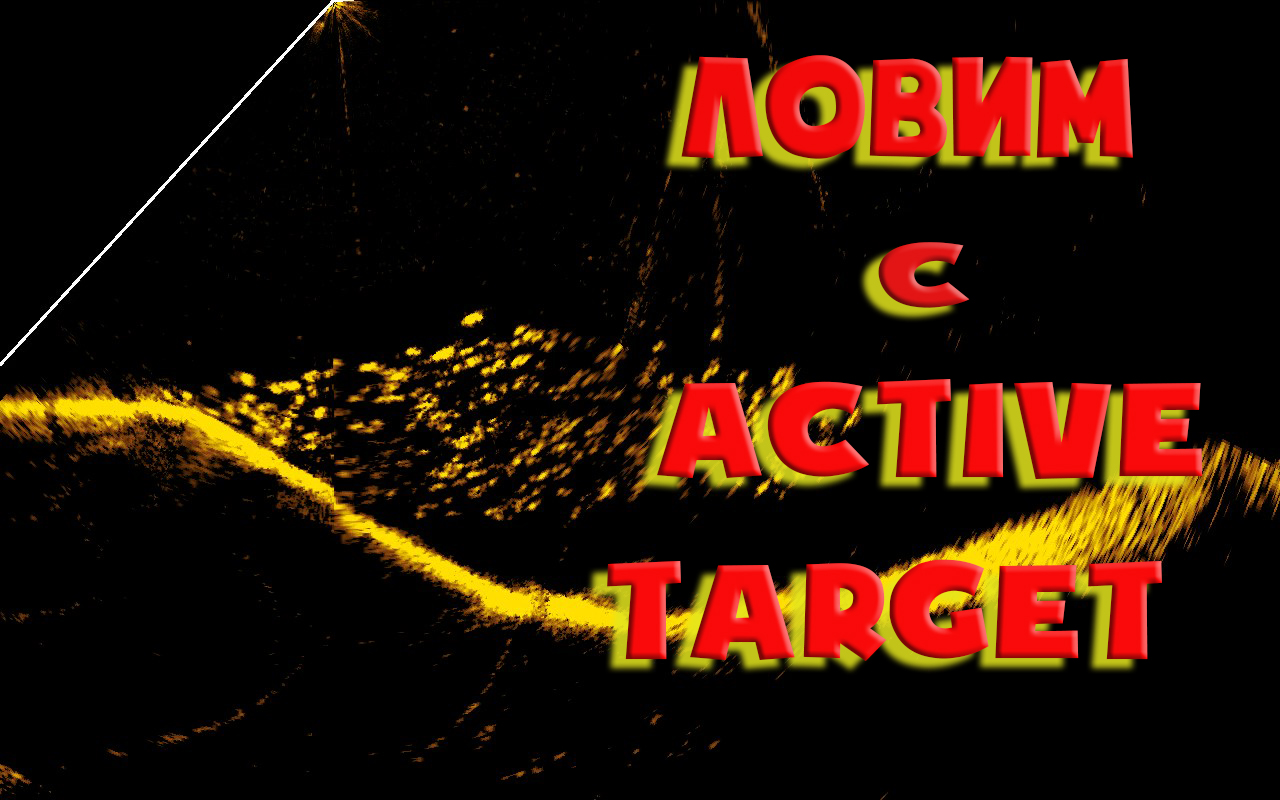 Рыбалка с Active Target. Как видно судака на эхолоте. Реальные поклевки. смотреть онлайн