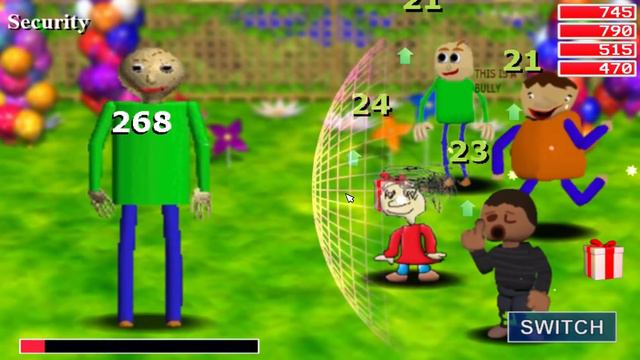 Adventure Principal of the Things in FNaF World - Baldi Basics (Mod) смотреть онлайн