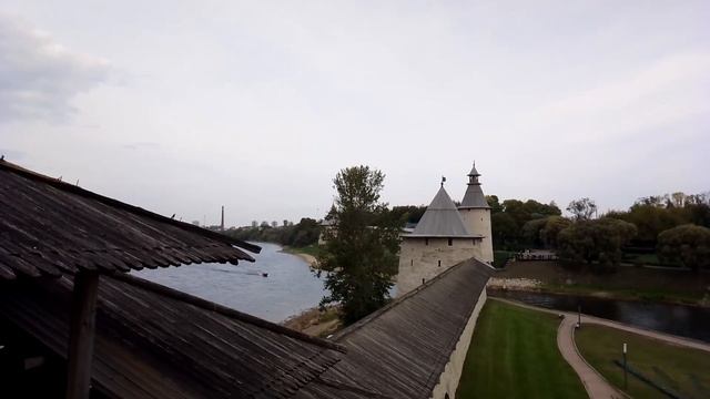 Псков.река Великая и река Пскова смотреть онлайн