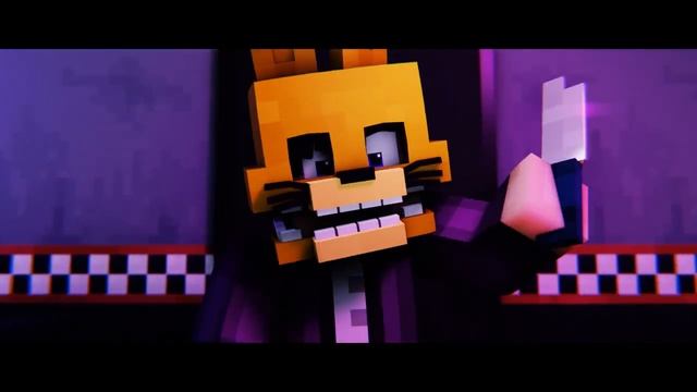 Five Nights at Freddy's 1 Song l Fnaf 1 Minecraft Animated Music Video ( song : @APAngryPiggy  )