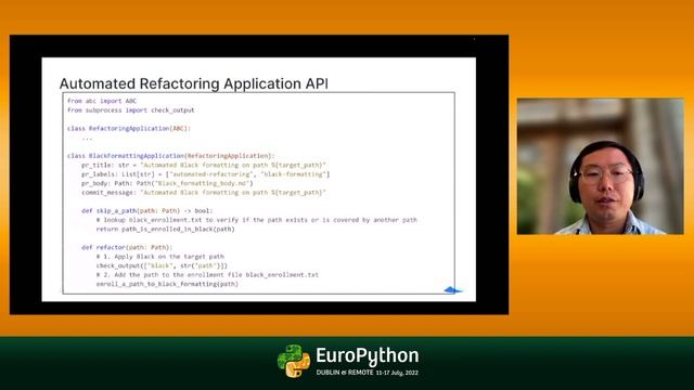 Automated Refactoring Large Python Codebases - presented by Jimmy Lai смотреть онлайн