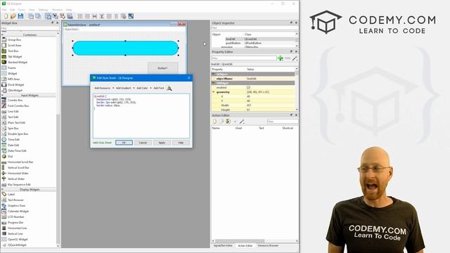Hover and Focus Effects For Forms and Buttons - PyQt5 GUI Thursdays #37 смотреть онлайн