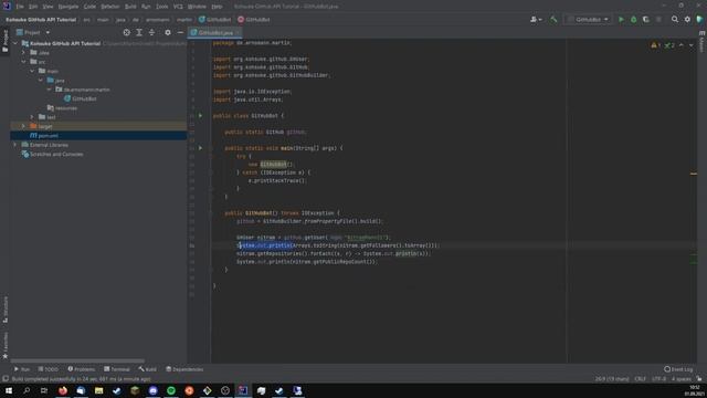 Users - Kohsuke GitHub API Tutorial #02 смотреть онлайн