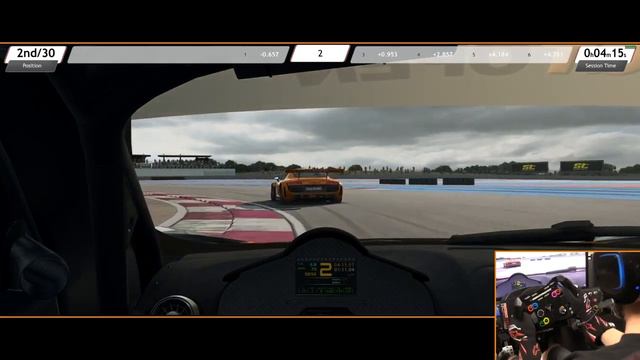 RaceRoom McLaren 650S GT3 Test Drive at Paul Ricard смотреть онлайн