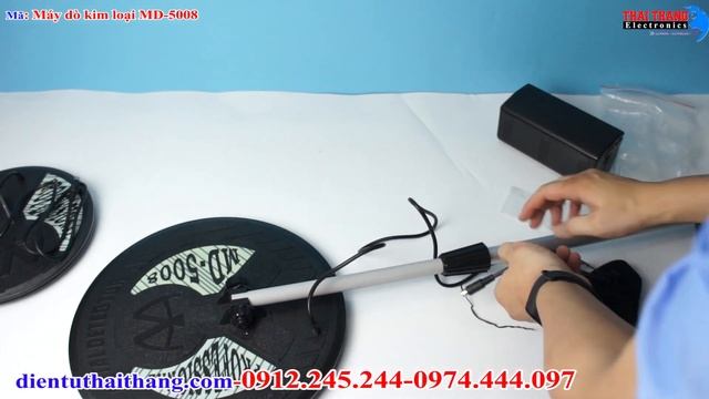Máy dò vàng bạc, dưới lòng đất siêu nhạy giá rẻ MD-5008,có 2 mâm dò,sâu tới 3.5m,có phân biệt kl смотреть онлайн