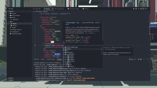 Basic TODO Application using React.js, Webpack | Coding with Fosly смотреть онлайн