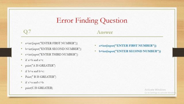 Important Error finding questions |class 11 ,12| computer science & IP on python | CBSE |board exa смотреть онлайн