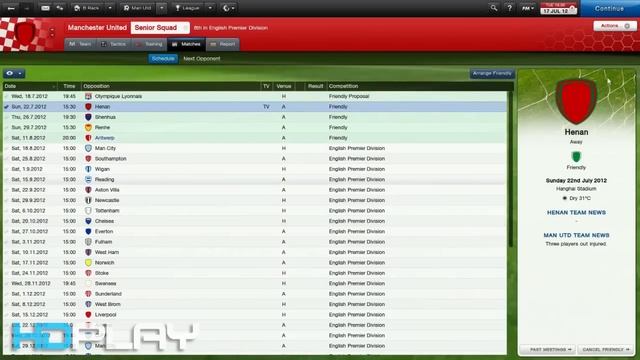 Football Manager 2013 - Gameplay (First Look) смотреть онлайн