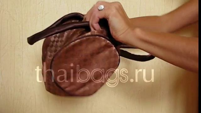 Сумочка-бостон NaRaYa, ткань шашечками, атласный бант смотреть онлайн