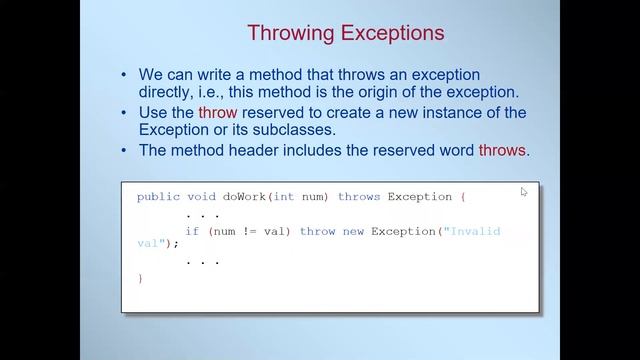 Java - Exception 02 Part 04 смотреть онлайн