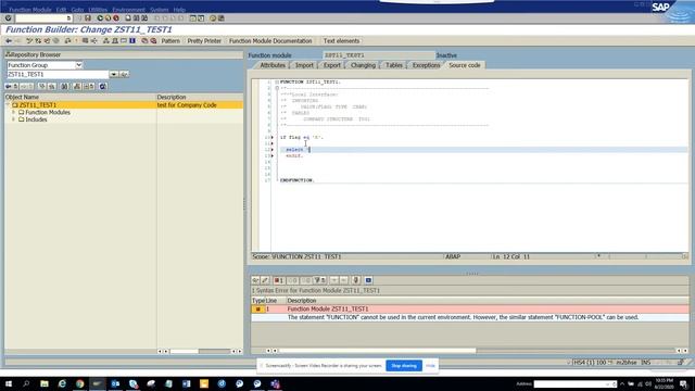 SAP ABAP-IN SAP HOW TO CREATE SAP WEBSERVICE смотреть онлайн