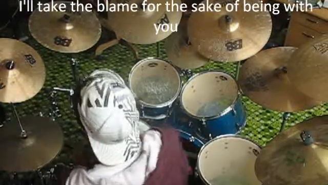 Pushing me Away - Linkin Park (Drum Cover / Lyrics) смотреть онлайн