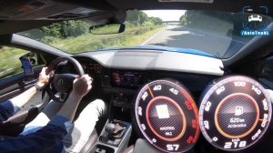 Skoda Kodiaq RS максимальная скорость POV