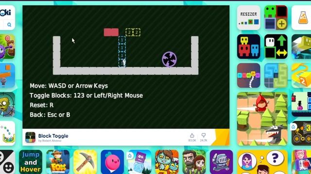 Block Toggle Level 1 смотреть онлайн