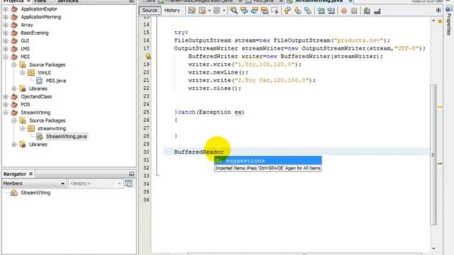 013 - Java Programming - File Handling and CSV files in Java - Urdu/Hindi смотреть онлайн