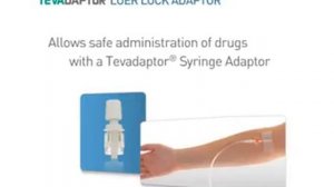 Tevadaptor Luer lock adapter
