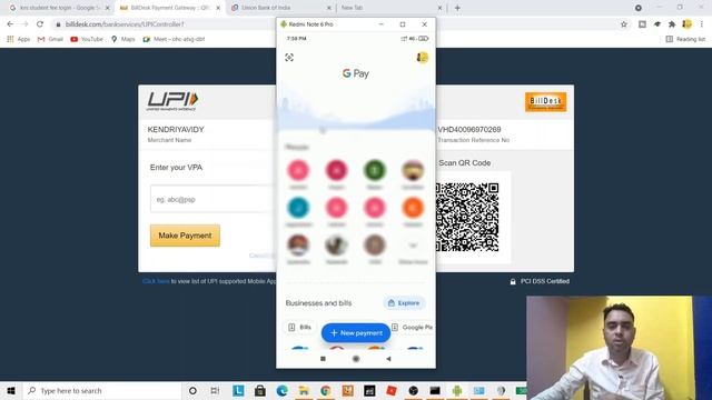 How to Deposit/pay Kendriya Vidyalaya KV Fees by Google Pay, Phone Pe, BHIM UPI App using QR Code смотреть онлайн