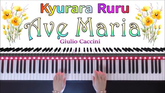 【 Ave Maria 】G.Caccini / PIANO + CHOIR Sounds ( KORG D1 Layer mode ) смотреть онлайн