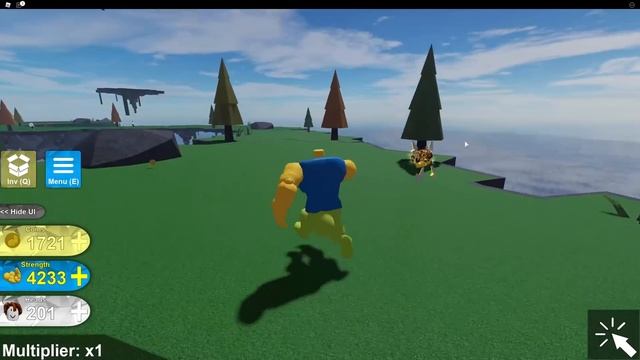 НУБ КАЧОК против БОССА в СИМУЛЯТОР КАЧКА ROBLOX Mega Noob Simulator? смотреть онлайн