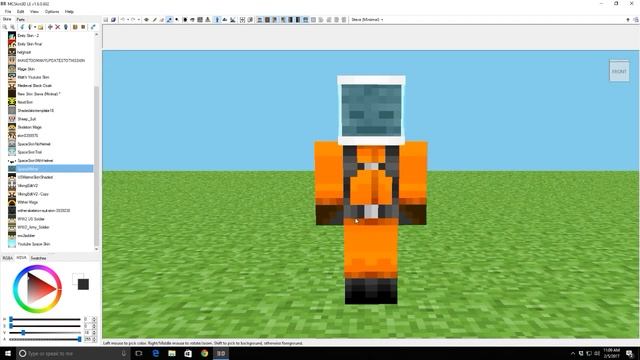 Making Minecraft Skins - MC Skin 3D смотреть онлайн