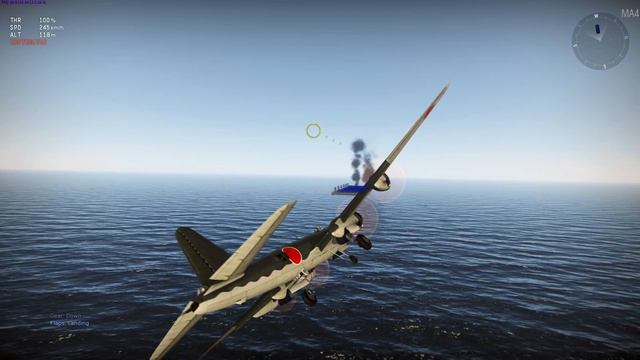 War Thunder - SUPER YAMATO CARRIER - War Thunder User Mission! смотреть онлайн