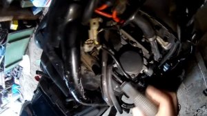 Как снять карбюраторы Honda cB400.