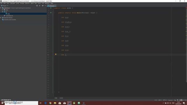 Basic Java Tutorial - Lesson #1 | Variables смотреть онлайн