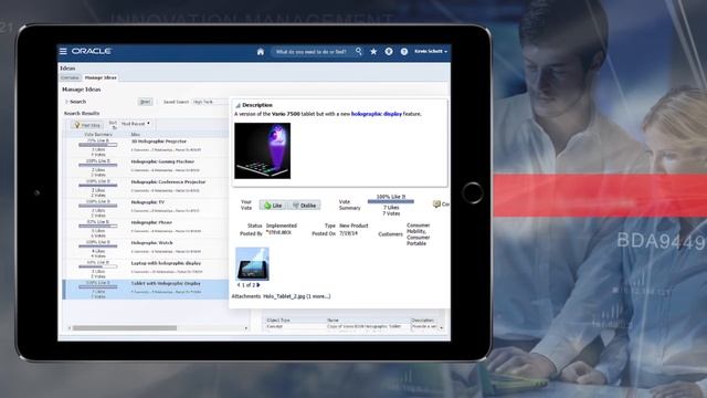 Oracle Innovation Management Demo Giving Modern Business New Clarity смотреть онлайн