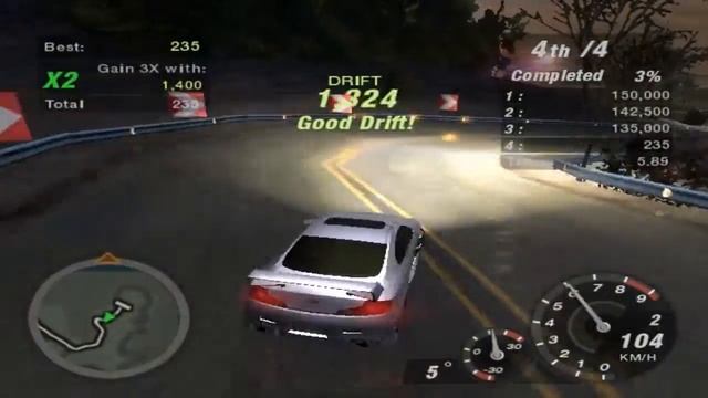 NFS Underground 2 : 740 HP Infinity G35 смотреть онлайн