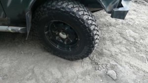 Резина для нивы. Колеса для нивы. GINELL GN 3000 на ниве.