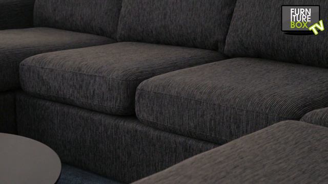 LISSABON U-soffa höger Furniturebox смотреть онлайн