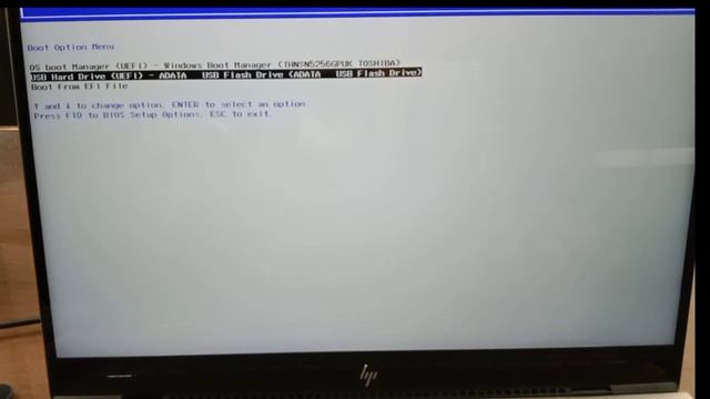 hp envy laptop boot option setting смотреть онлайн