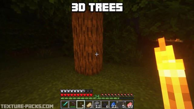 This 3D Texture Pack Makes Minecraft More Realistic смотреть онлайн