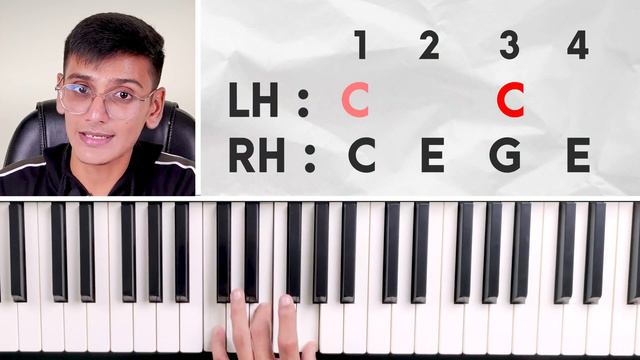 A very important practice for chords - Best piano chords practice tutorial - PIX Series - Hindi смотреть онлайн