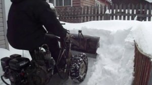 миник погрузчик 3 колесный