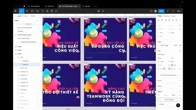 Hướng dẫn Figma cho Marketing - Tạo thiết kế hàng loạt bằng Google Sheet Sync смотреть онлайн