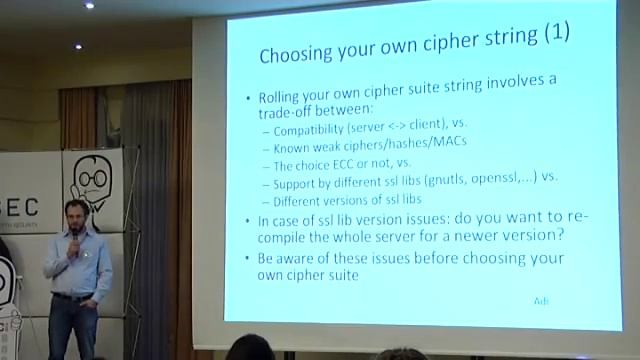 DeepSec 2013: Applied Crypto Hardening (ACH) - Bettercrypto.org смотреть онлайн