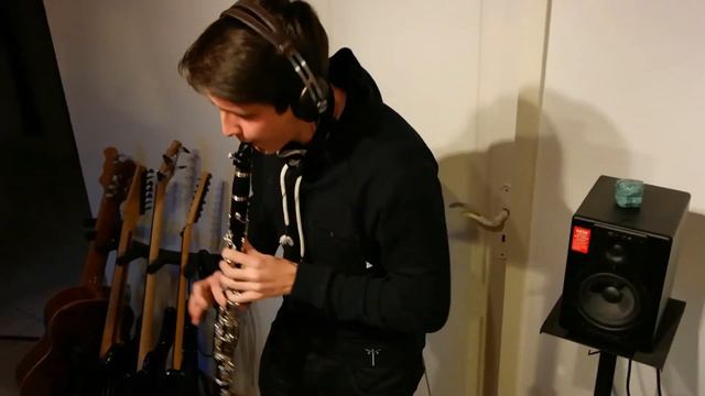 Clarinet and 8 String Guitar Jam - Morgan Reid and Billy Schmidt смотреть онлайн