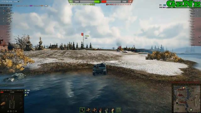 Имба в мире танков( ПТ 8 уровня - AMX Canon D’assaut De 105!)