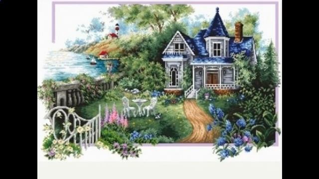 вышивка крестом сердце смотреть онлайн