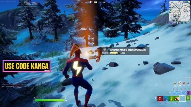 How to Get INFINITE Spider-Man's Mythic Web Shooters in Fortnite! смотреть онлайн