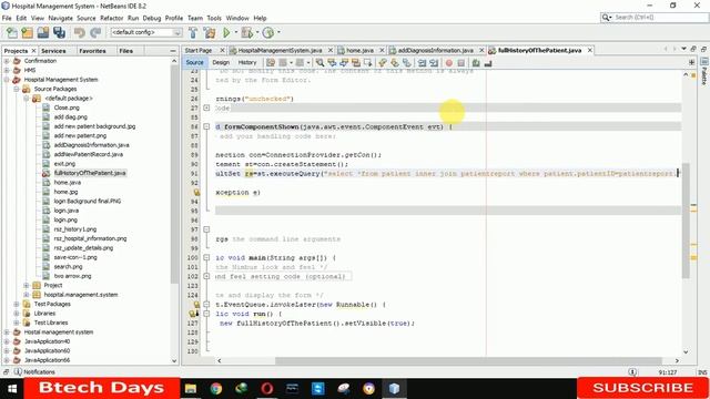 5. Hospital Management System in java - Full History Of The Patient(JFrame, Mysql , Netbeans) смотреть онлайн