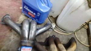 Как Заменить Выпускной Коллектор Лада Калина 2 датчика Кислорода