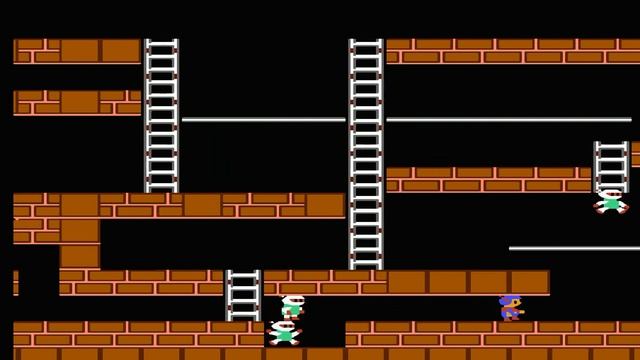 Lode Runner The Game Stage 2-3(NES) смотреть онлайн