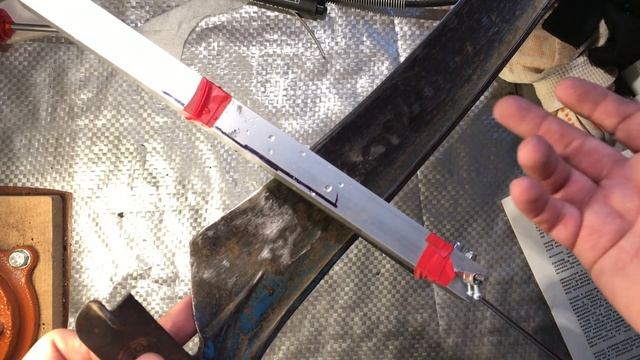 Отбивка и заточка ручной косы смотреть онлайн