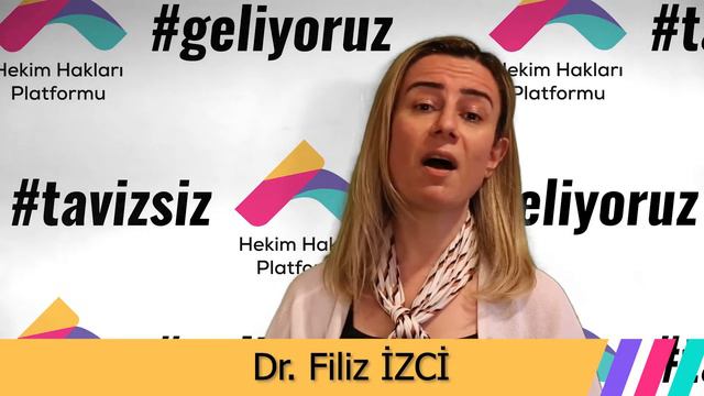 Dr. Filiz İzci: Hekimlerimizin haklarını korumak için geliyoruz смотреть онлайн